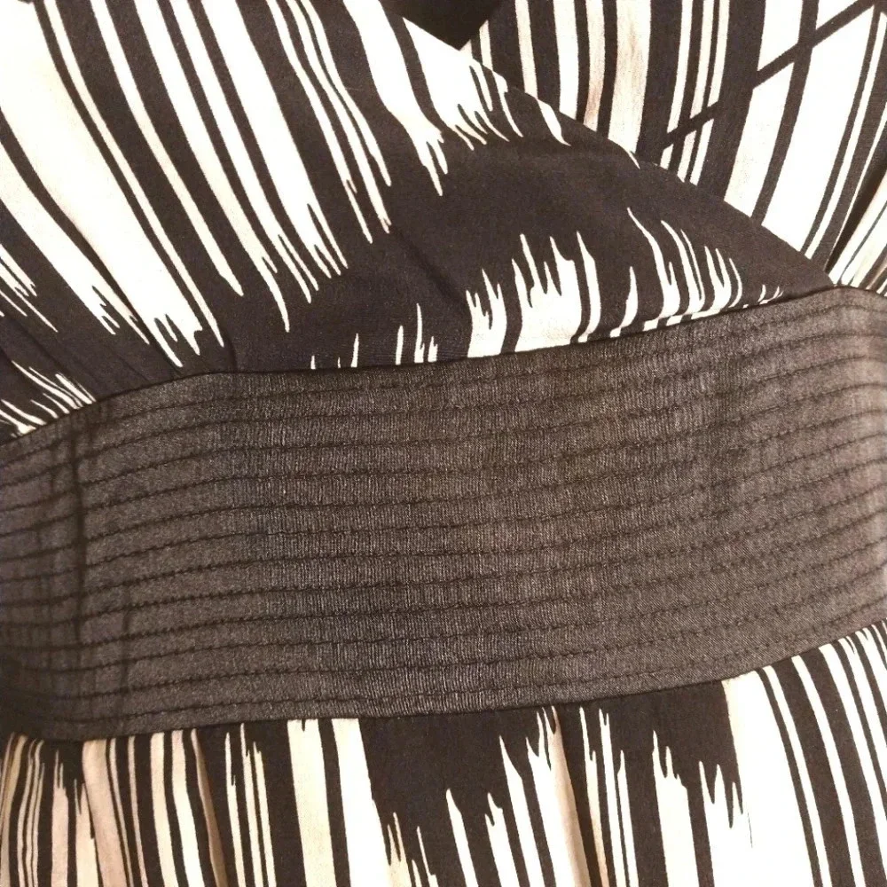 Elegant tahari silk event dress EUC ❤️ - Picture 2 of 14